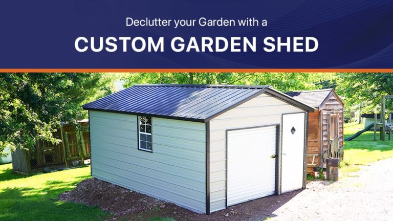Declutter Your Garden with a Custom Garden Shed