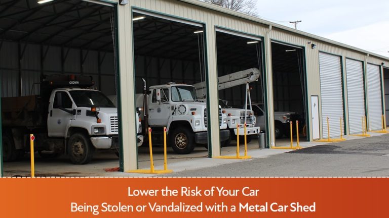 Lower the Risk of Your Car Being Stolen or Vandalized with a Metal Car Shed