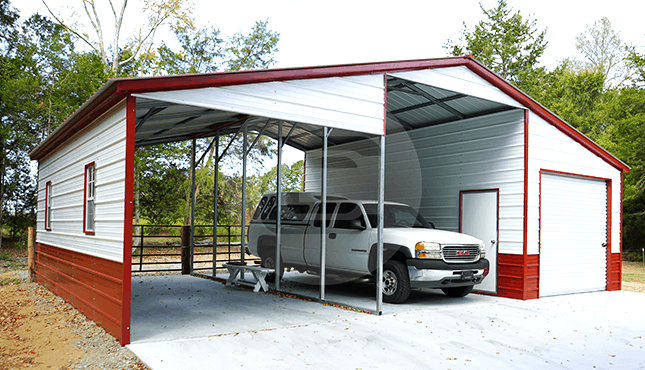 36x26 Continuous Roof Barn