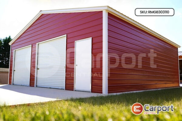 30’x30′ Steel Garage Building
