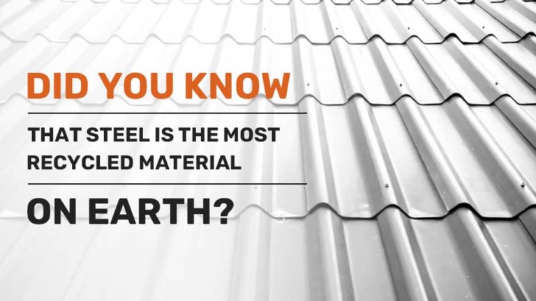 Did You Know that Steel is the Most Recycled Material on Earth?