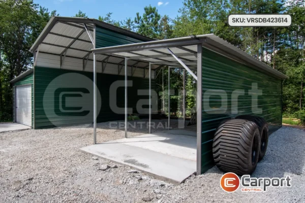 42’x36′ Vertical Roof Step Down Barn