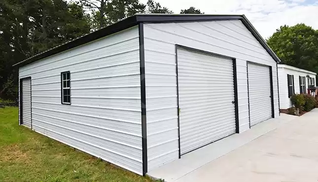 30×31 Vertical Roof Garage