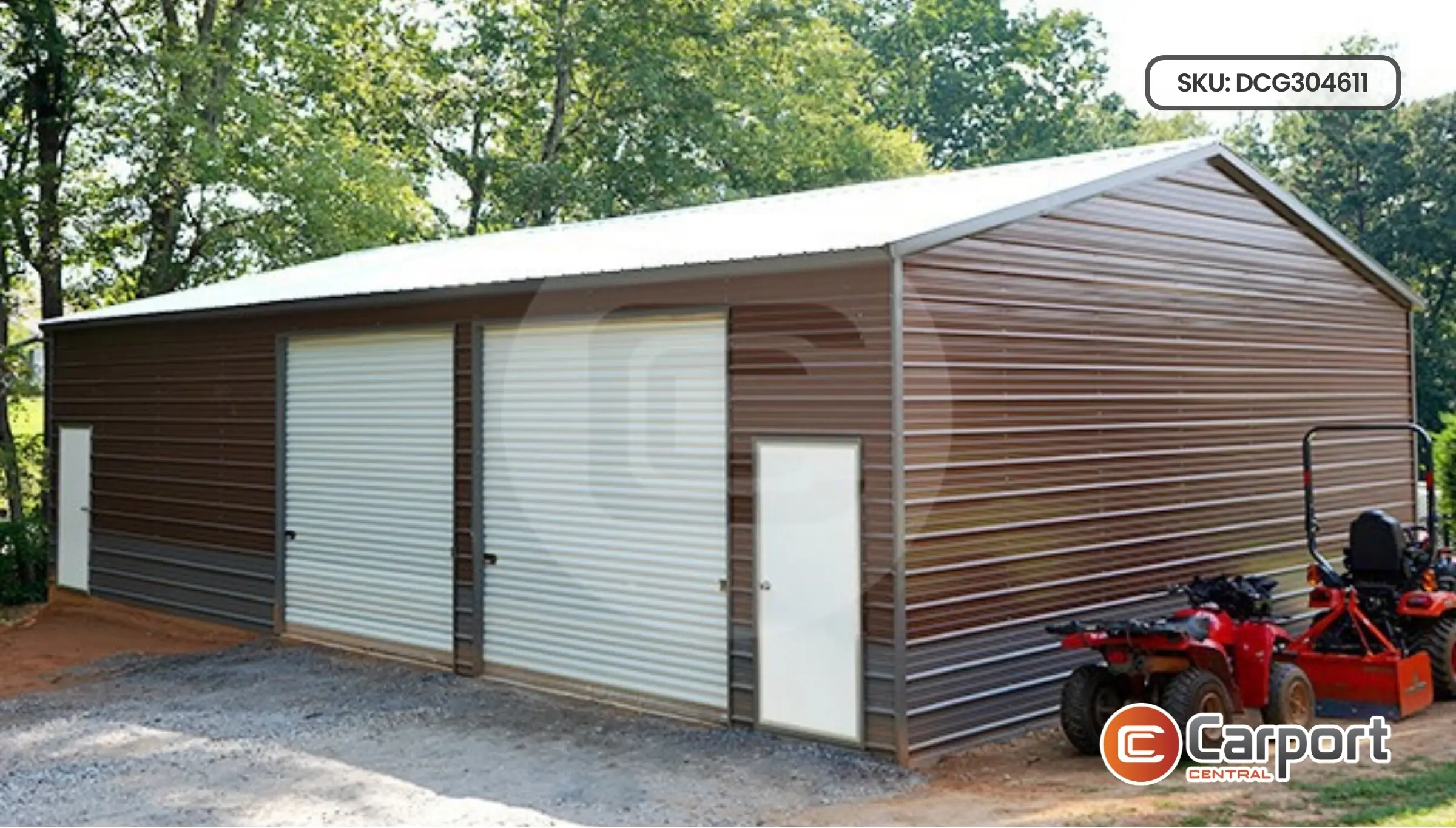 30'x46' Double Car Garage