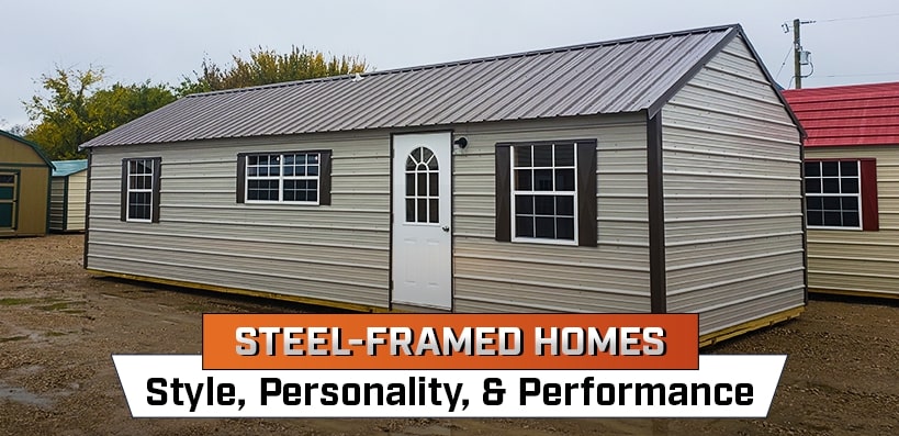 Steel-Framed Homes: Style, Personality, & Performance