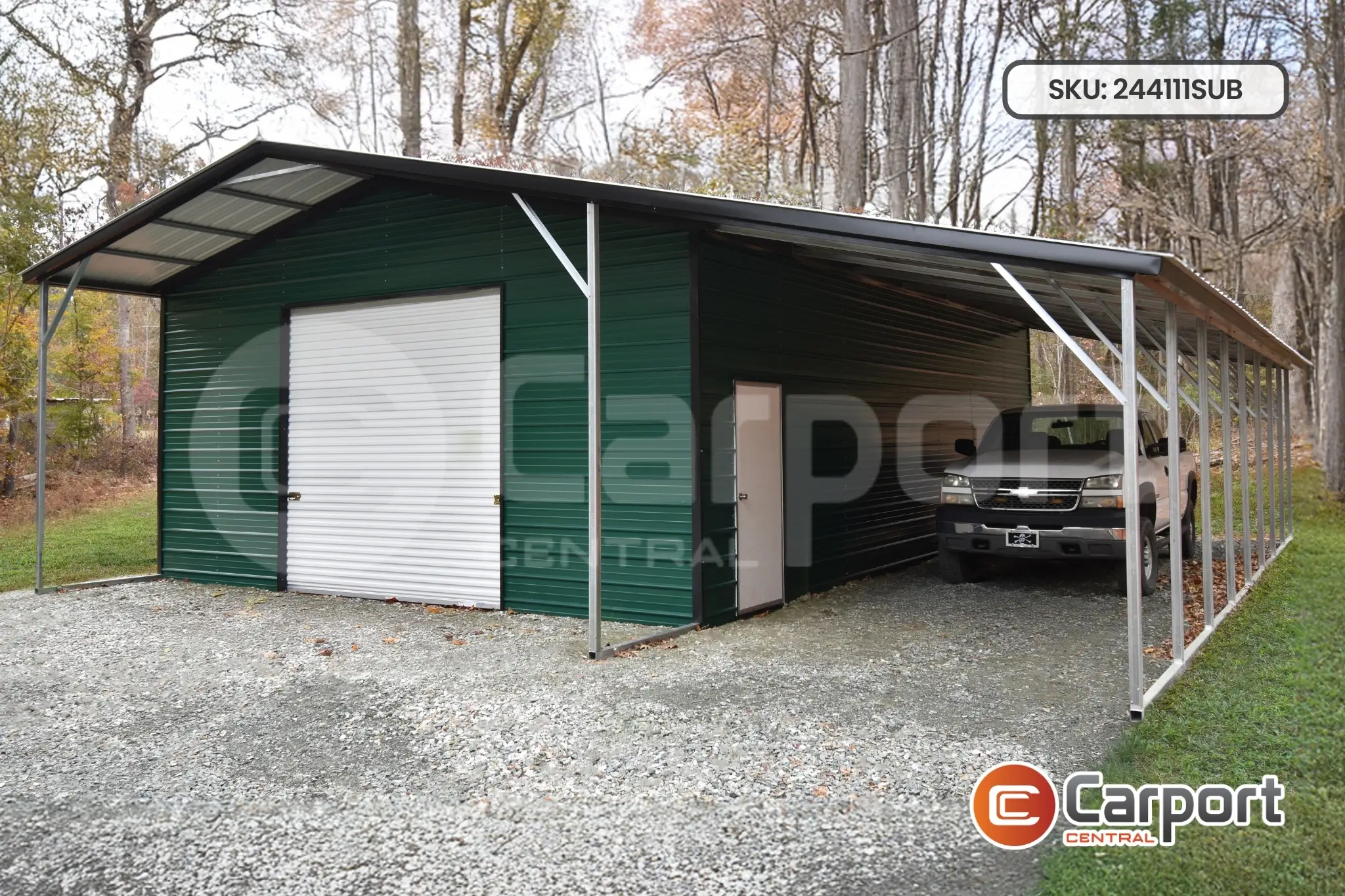 24'x40' Steel Utility Building
