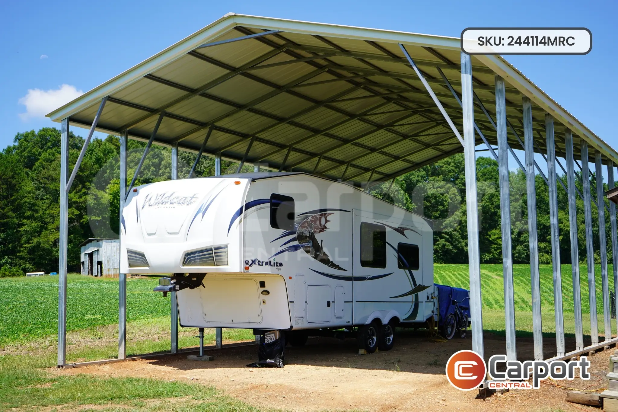 24'x40' Metal RV Carport