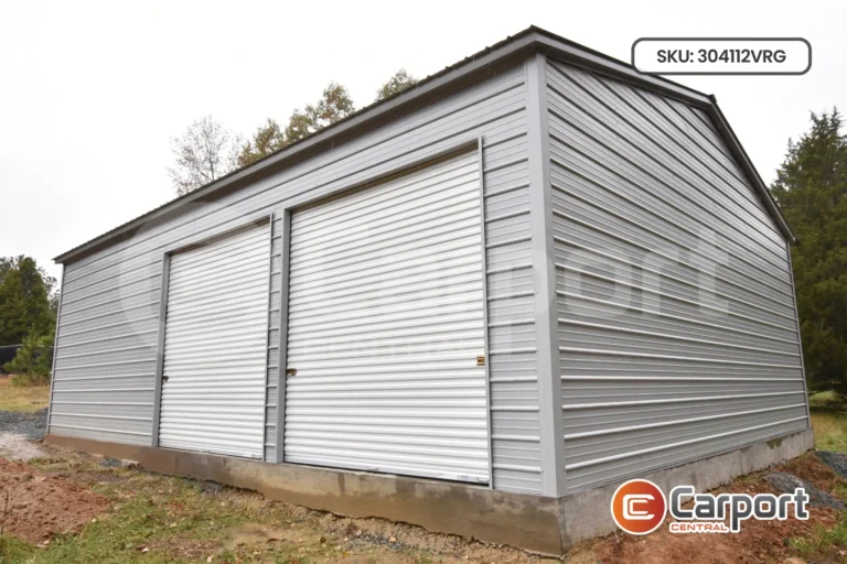 30’x40′ Vertical Roof Garage