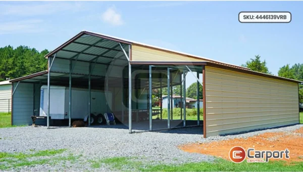 44’x46′ Vertical Roof Metal Barn