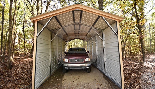 Modern Stylish Car Canopy Car Garage Tents Single Slope Carport