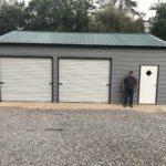 Metal garage