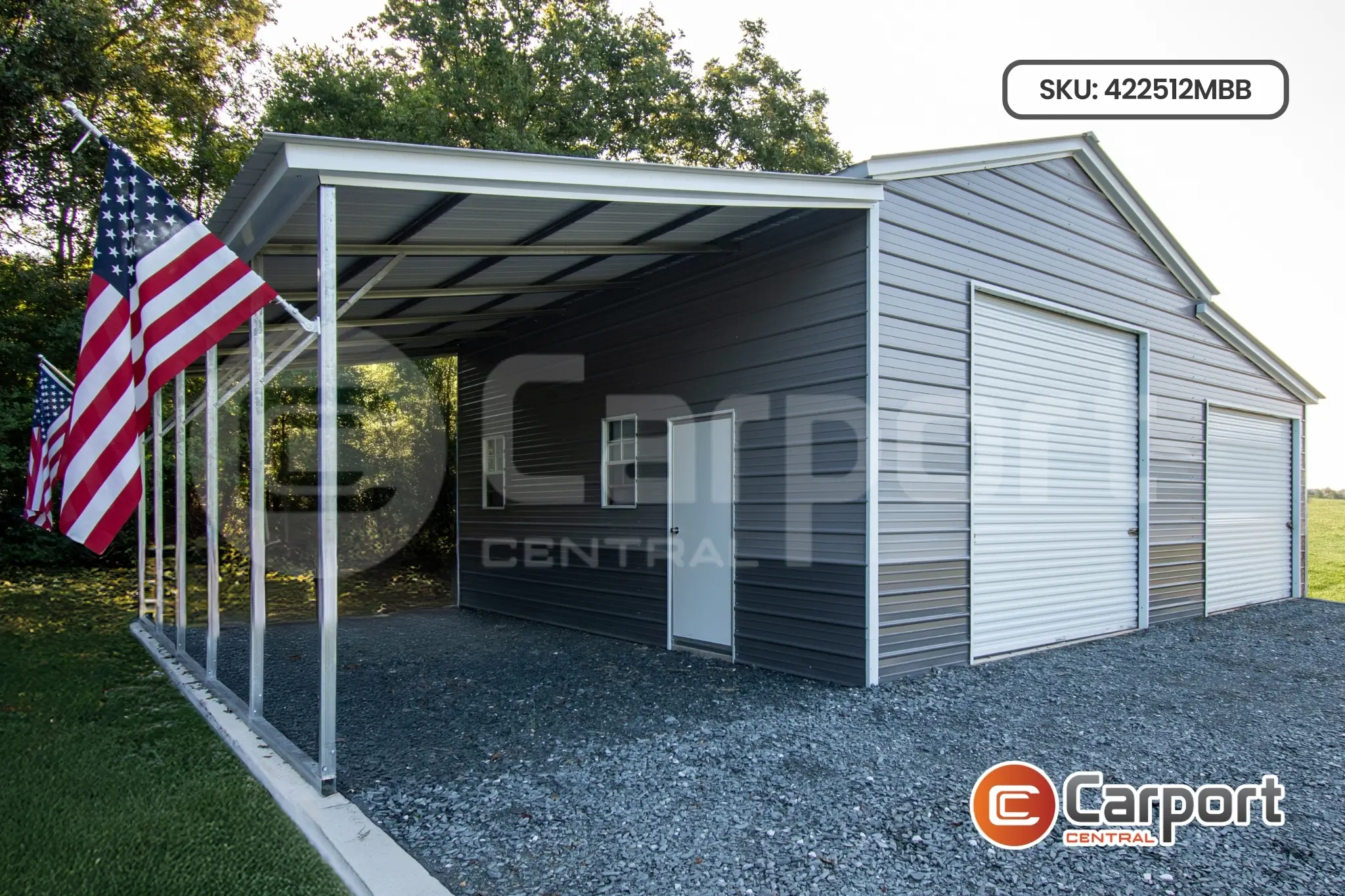 42'x26' Metal Barn Building