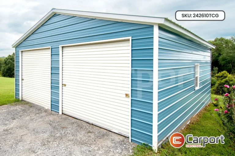 24’x26′ Two Car Garage