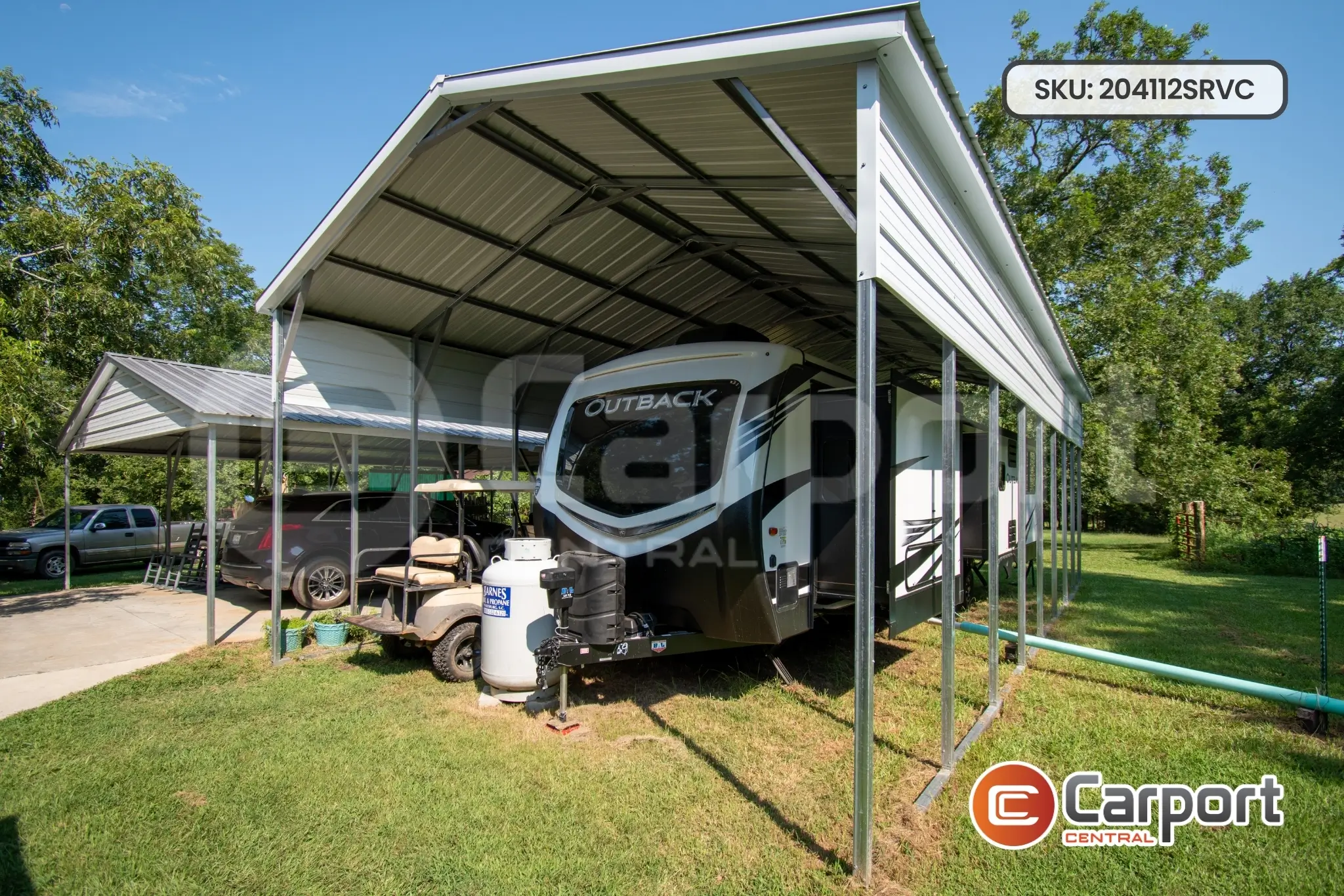 20'x40' Steel RV Cover