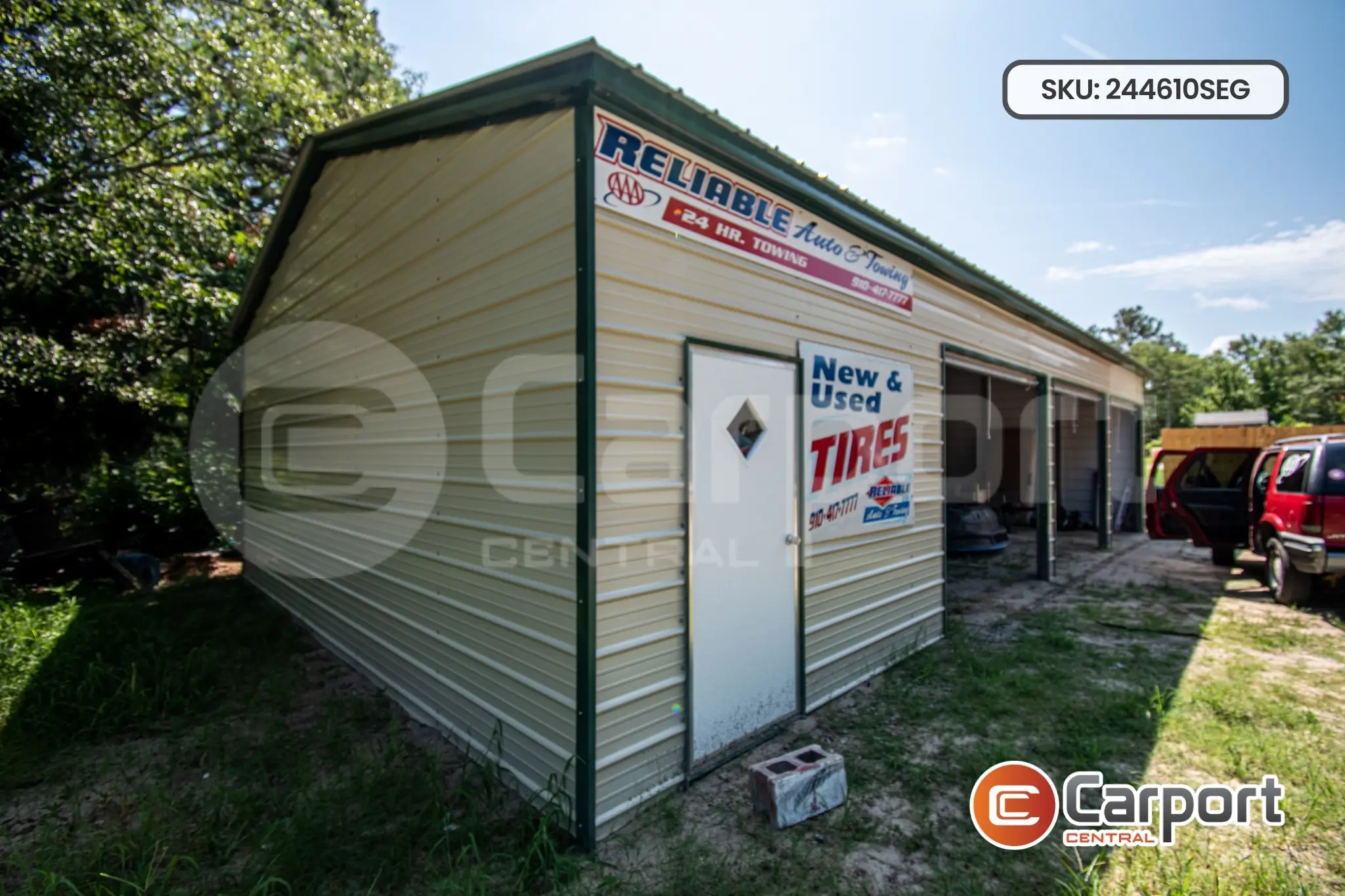 24'x46' Side Entry Garage