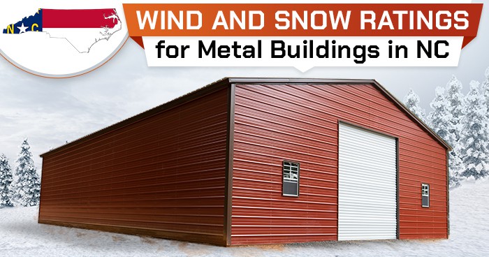Wind and Snow Ratings for Metal Buildings in NC