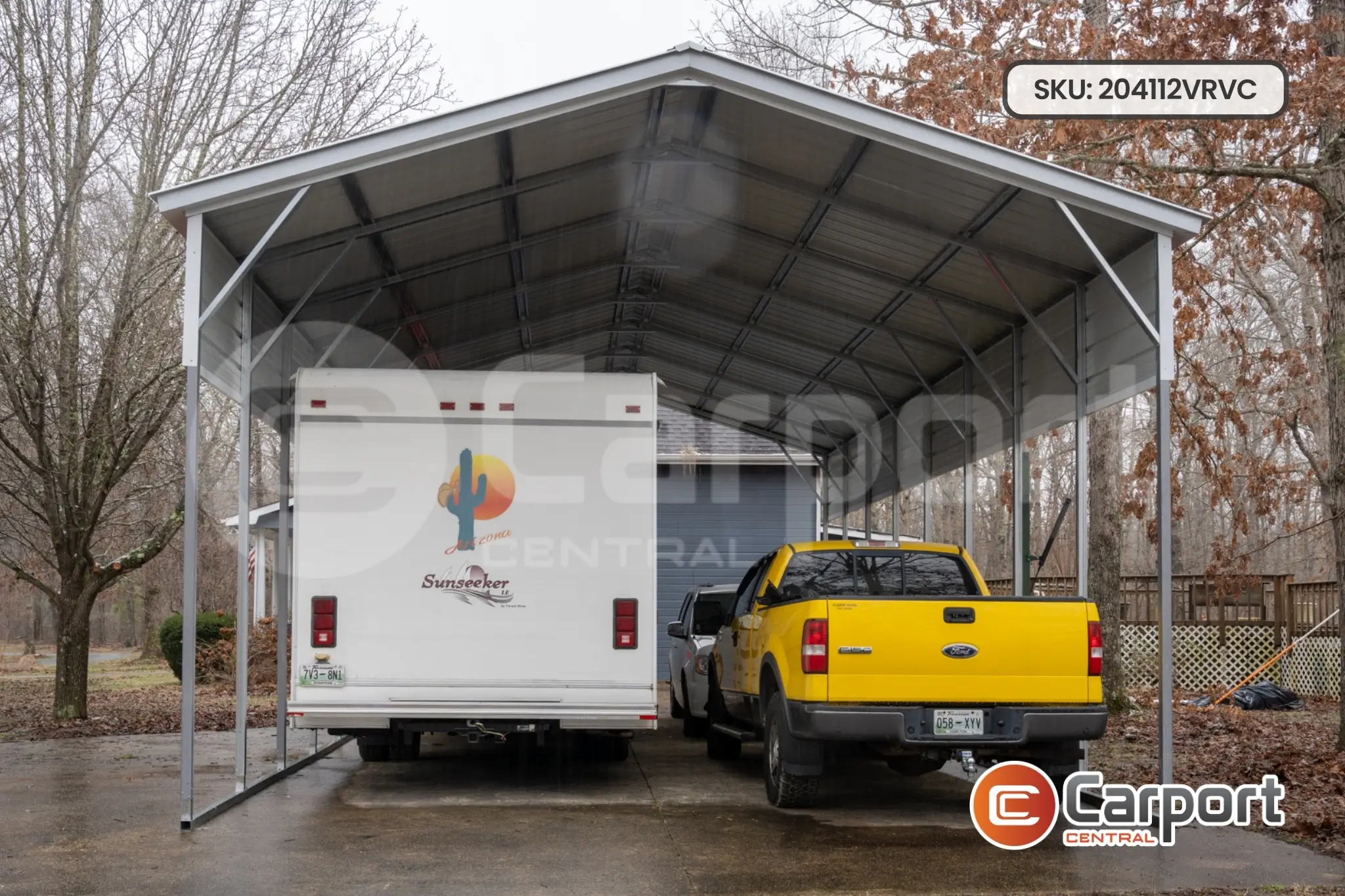 20'x40' Vertical RV Cover