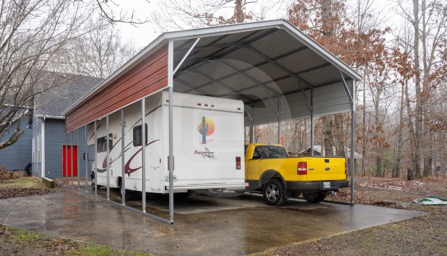 Building Of The Week – 20x41x12 Vertical RV Cover