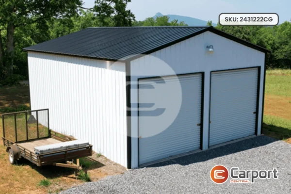 24’x30′ Two Car Garage