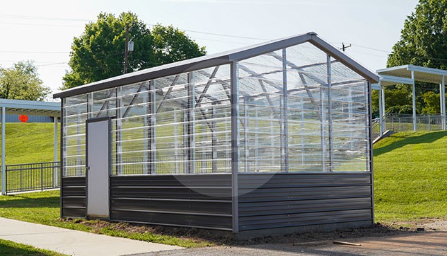 Install Of the Week - 12x21x9 Greenhouse Building