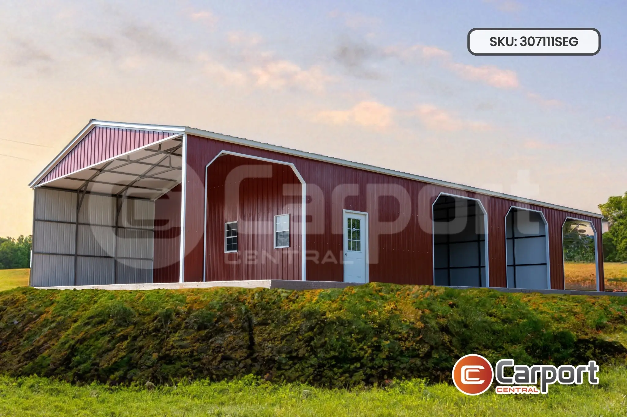 30'x70' Side Entry Garage