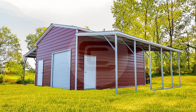 Install Of the Week - 40x26 Raised Barn Utility Building