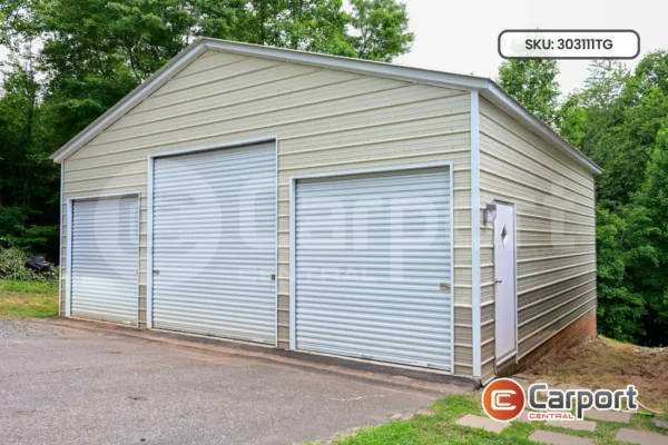 30’x30′ Triple Garage
