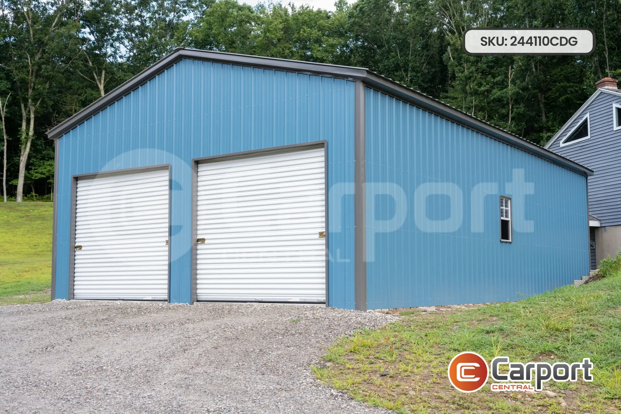 24'x40' Custom Double Garage