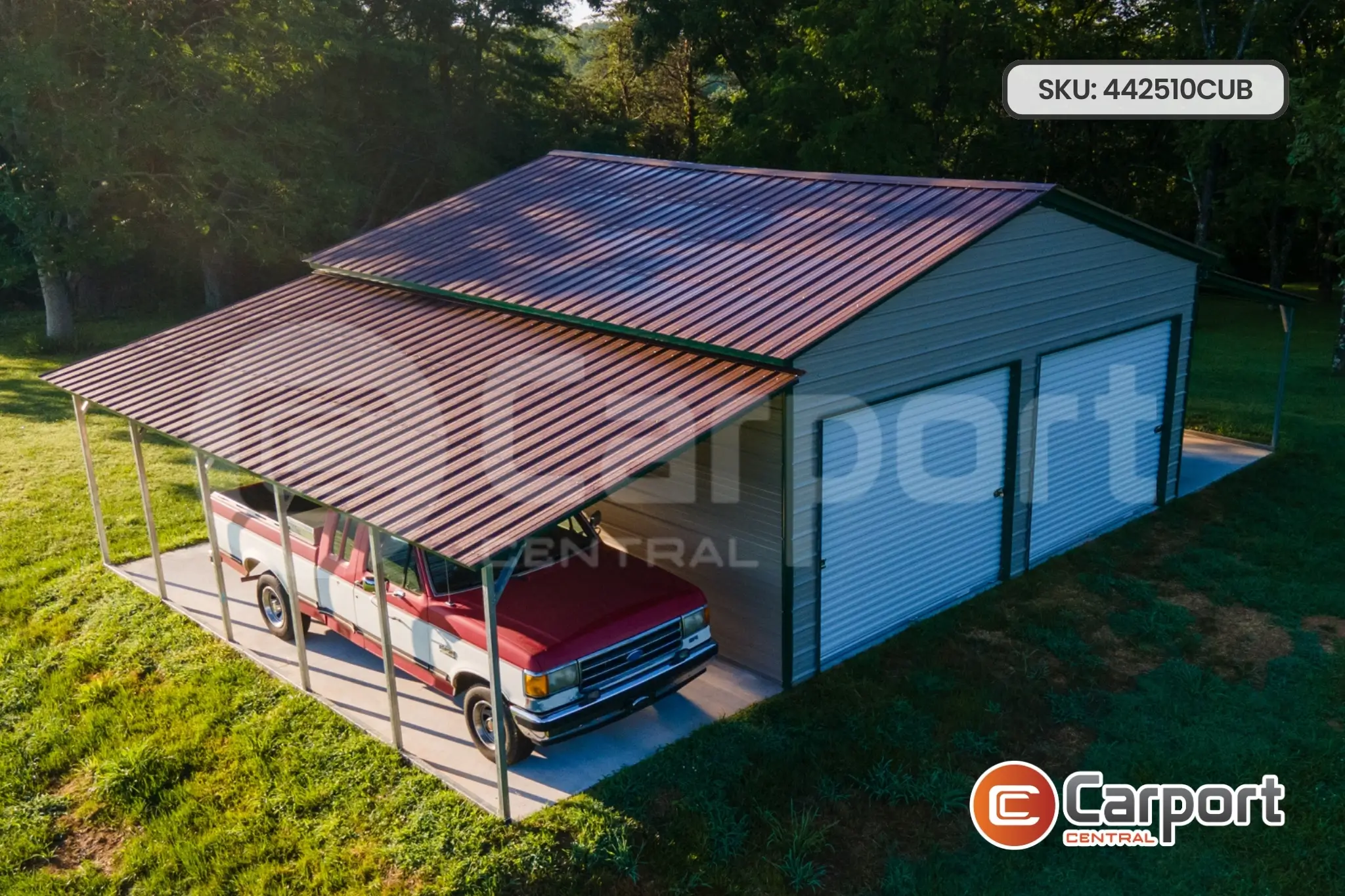 44’x25′ Combination Utility Barn