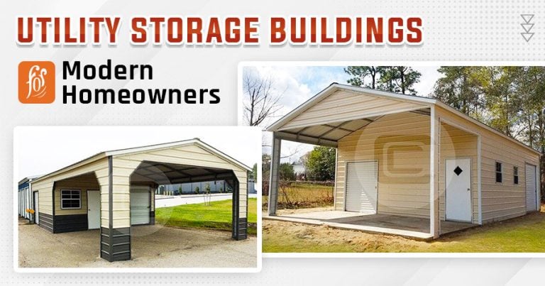 Utility Storage Buildings for Modern Homeowners