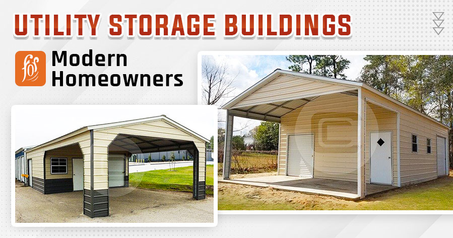 Utility Storage Buildings for Modern Homeowners