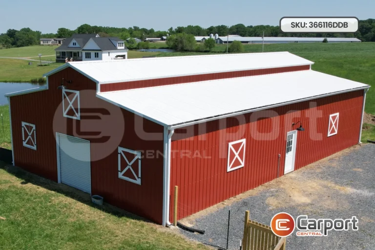 36’x60′ Drop Down Barn