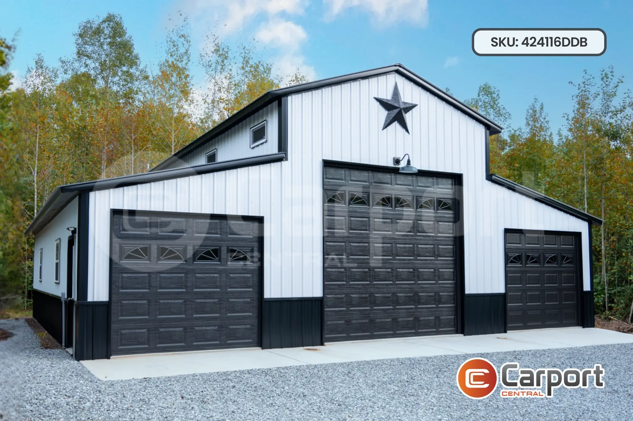 42'x40' Custom Drop Down Barn