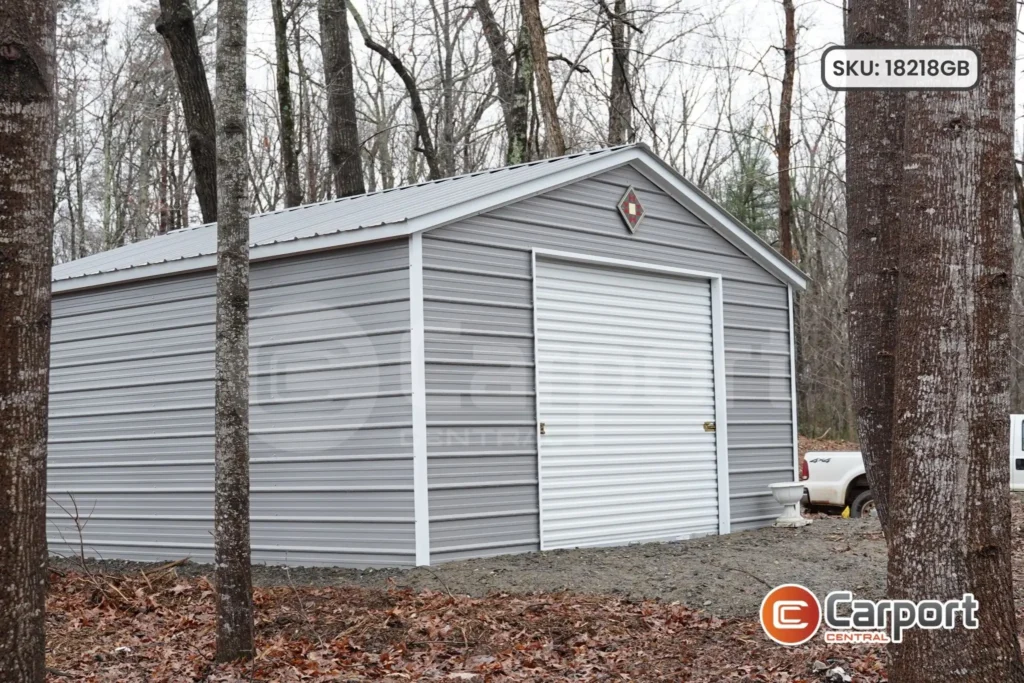 18'x20' One Car Garage Workshop - 18218GB-3