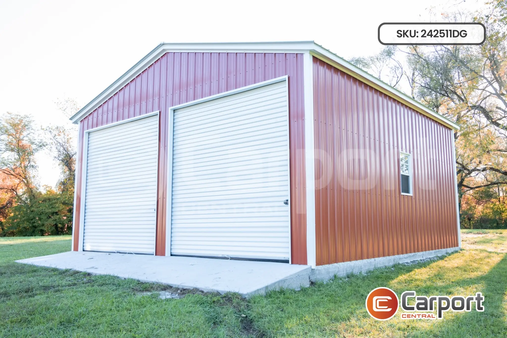 24'x25' Double Garage