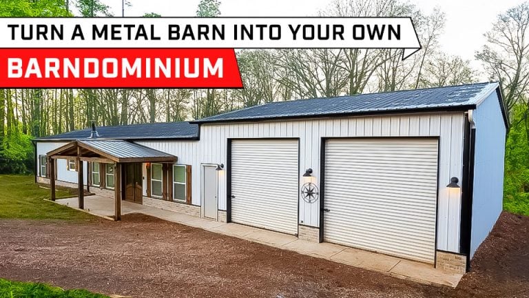 Perfect Metal Home buildings Solution: Turn a Metal Barn into Your Own Barndominium