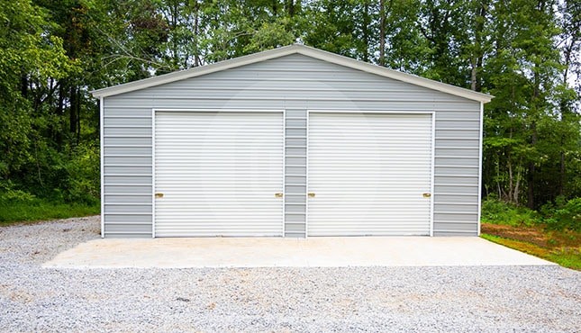 Install Of The Month - 30x41x11 Double Garage