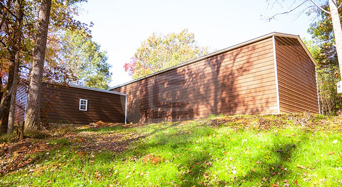 24x73x14 Side Entry Garage