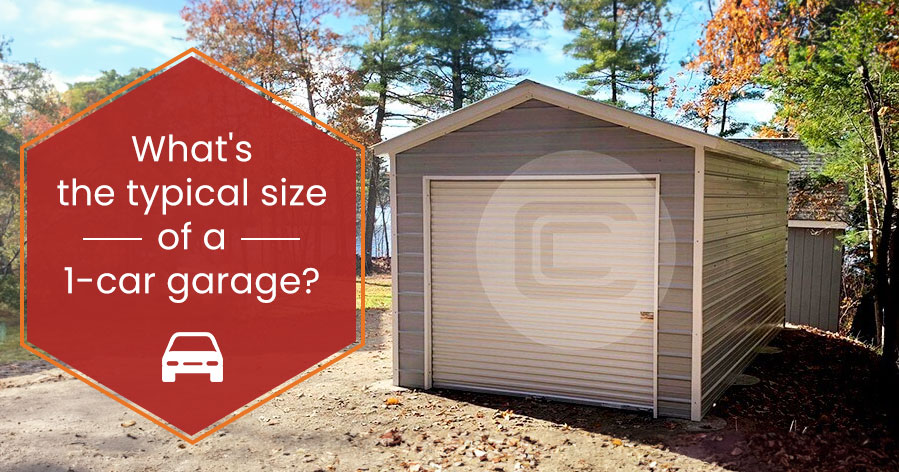 How Big Is a 1-Car Garage? 1-Car Garage Dimensions