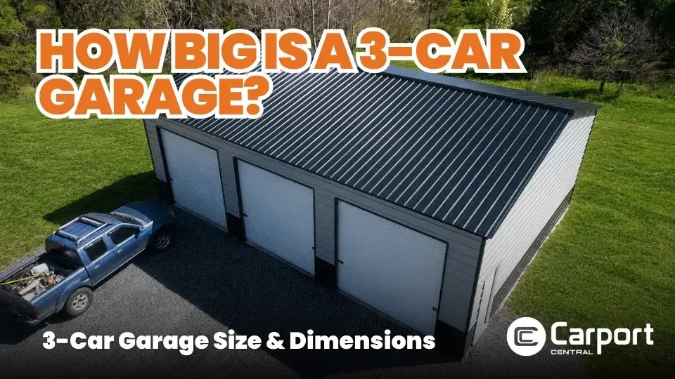 How Big Is a 3-Car Garage? 3-Car Garage Size & Dimensions How Big Is a 3-Car Garage? 3-Car Garage Size & Dimensions