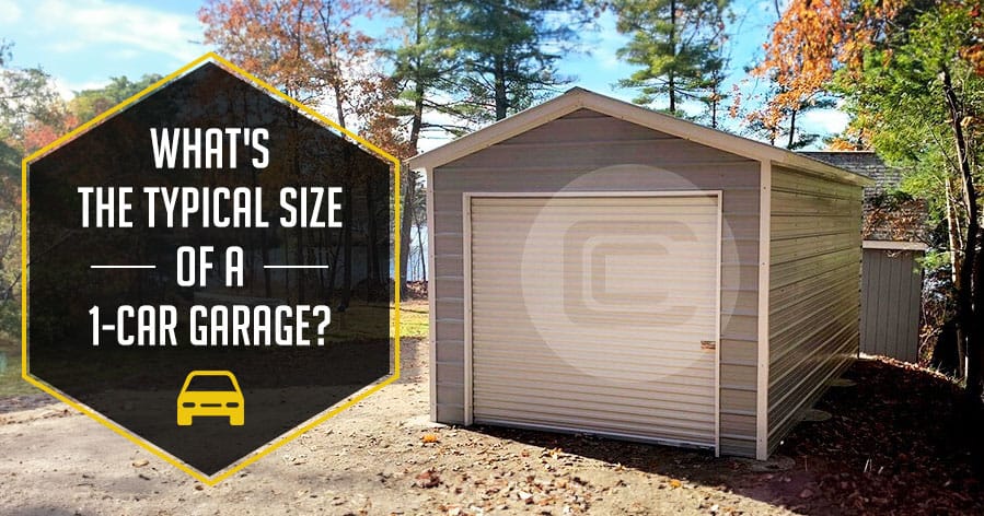 What’s the Typical Size of a 1-Car Garage?