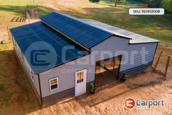 36’x36′ Drop-Down Barn