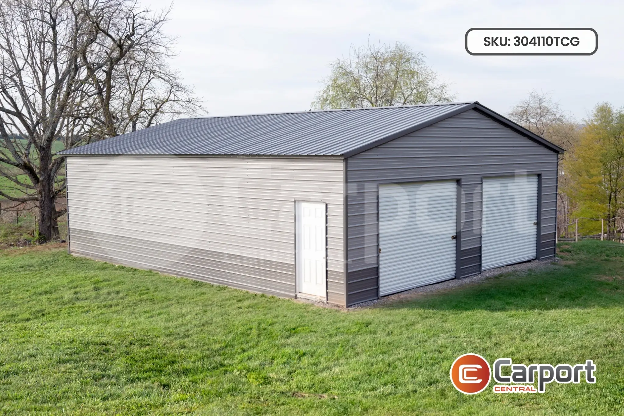 30'x40' Two Car Garage