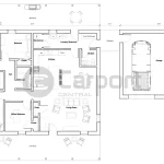 40'x52'x12' Barndominium with Separate Garage Floor Plan