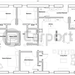 40'x72'x12' Barndominium Floor Plan