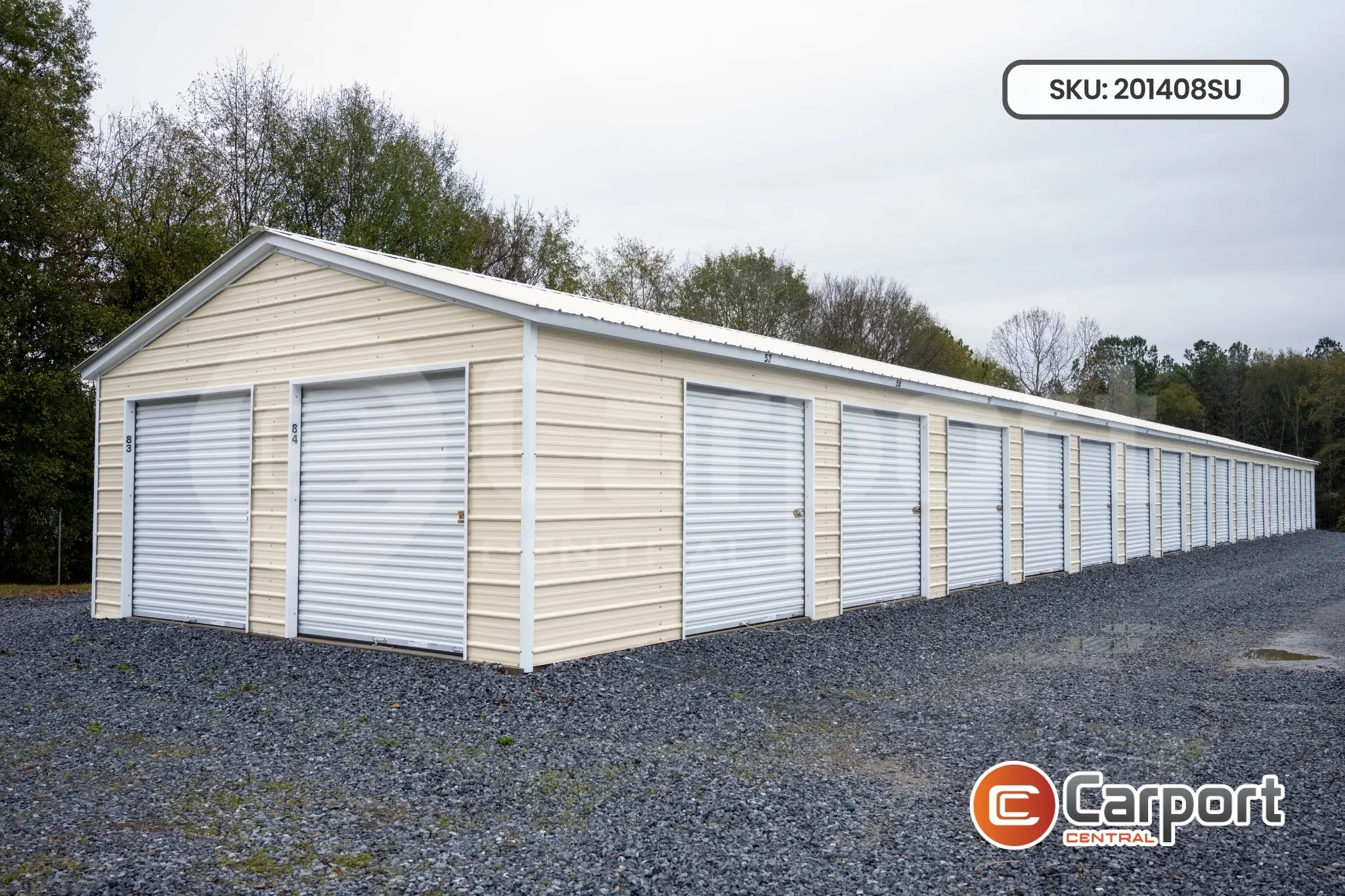 20’ x 140’ x 8’ Storage Units