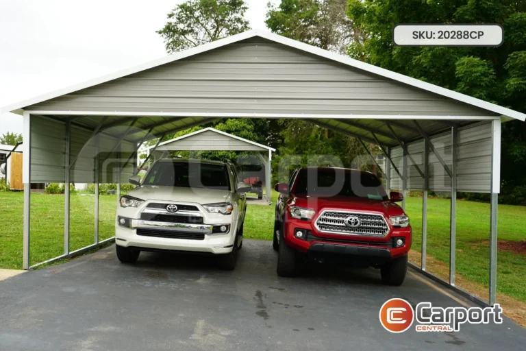 20’ x 20’ x 8’ Carport