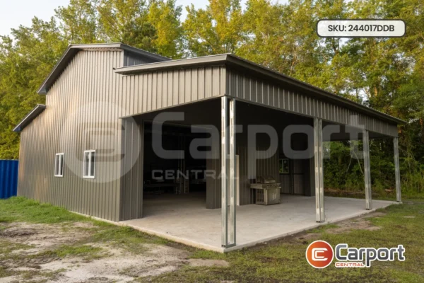 24’ x 40’ x 17’ Drop Down Barn