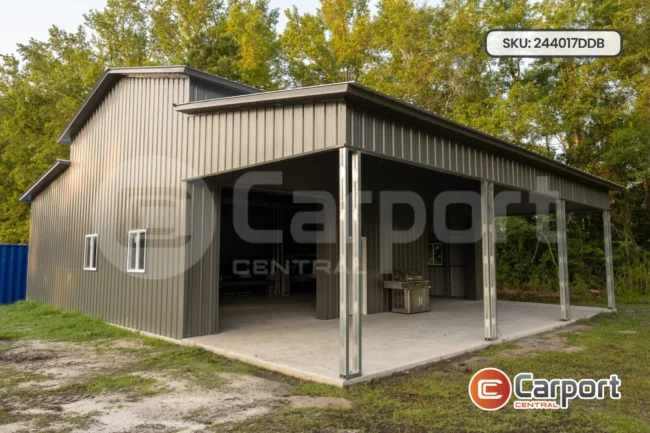 24’ x 40’ x 17’ Drop Down Barn
