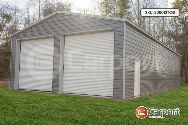 30’ x 60’ x 13’ Two Car Garage